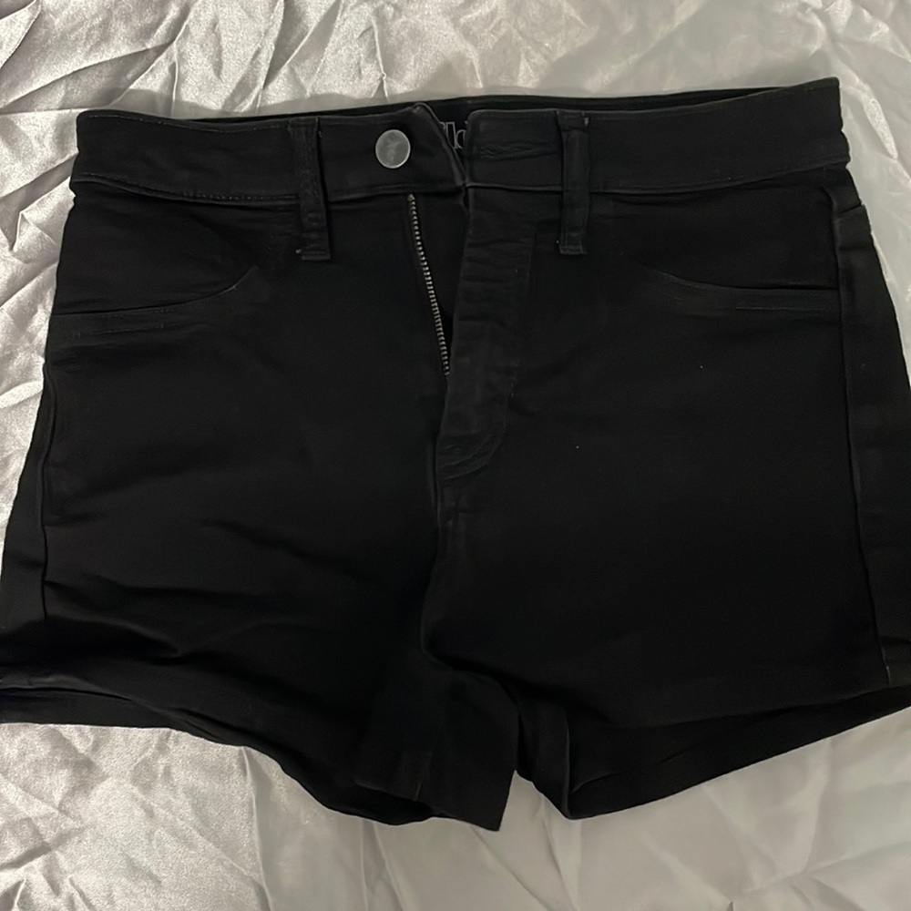wild fable Black High-Rise Pocket Shorts